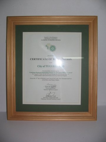 2003 Crown Award in Nutrition - 1st Maintenance Award
